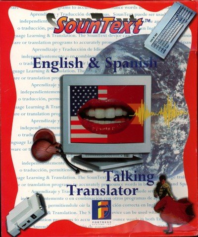 SounText Text-to-Speech w/6 lang. ONLY ONE LEFT!