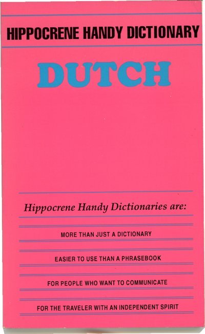 Dutch Handy Dictionary (PB)