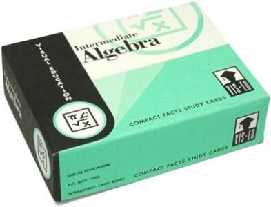 Vocabulary Algebra Flashcards (60 cards) Math & Algebra Intermediate (ONLY 2 LEFT!)