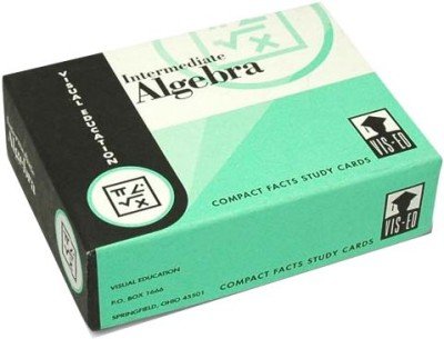 Vocabulary Algebra Flashcards (60 cards) Math & Algebra Intermediate (ONLY 2 LEFT!)