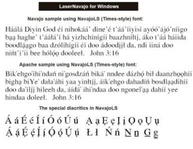 LaserNavajo for Windows