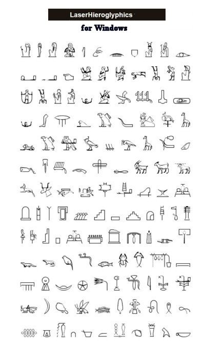 LaserHieroglyphics for Windows