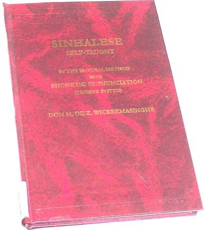 Sinhalese Self Taught by Wickremasinghe (HB)