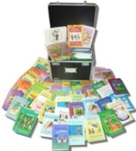 Haitian Children's Bi-lingual 100 Book Library Set for grades 3 to 5 in English & Haitian