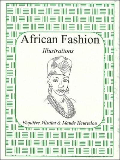 African Fashion Illustrations - Line art illustrations by F. Vilsaint