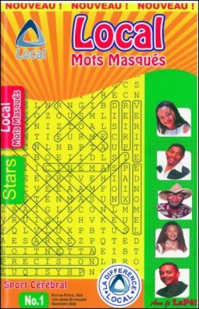 Local Mots masqués / Word Crossword-Puzzles by Pierrot Mervilier
