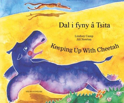 Keeping up with Cheetah in Welsh & English (PB)