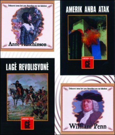 Study of U.S. History 4 Book Pack in Haitian Creole / Istwa Etazini