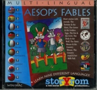 Aesop's Fables Learn 9 diffferent languages!