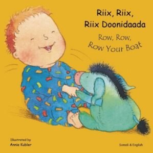 Row, Row, Row your Boat in Somali & English (Boardbook)