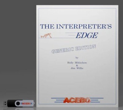 The Interpreter's Edge, Generic Edition, with Polish USB set of audio files