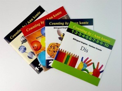 An n konte ( Counting... ) set of 4 books by Heurtelou Maude in French