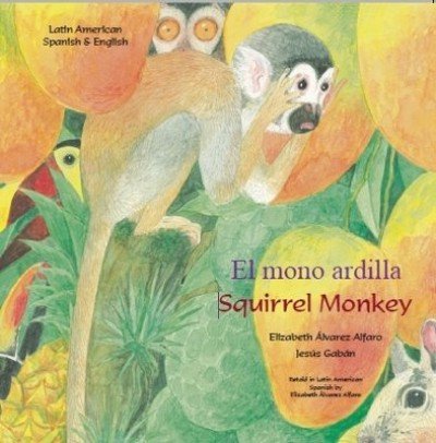 Squirrel Monkey in Spanish and English PB