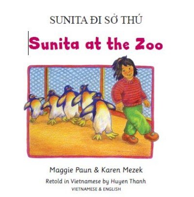 Sunita at the Zoo in Vietnamese and English