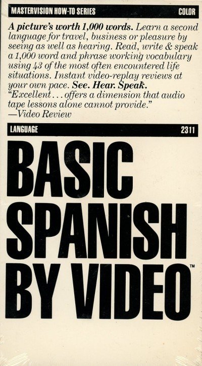 Language Library - Basic Spanish by Video