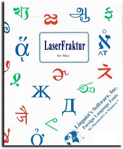 LaserFraktur for Mac