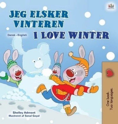 I Love Winter  -  in Danish and English   (HC)