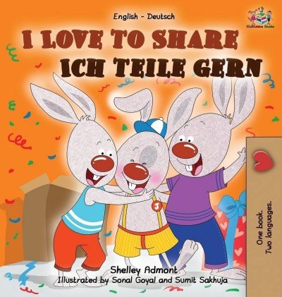 I Love to Share - in German and English (HC) V2
