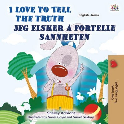 I Love to Tell the Truth  -  in Norwegian and English   (HC)