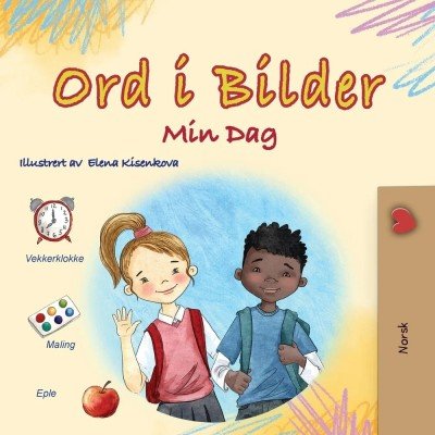 Words in Pictures - My Day  -  in Norwegian only   (PB)