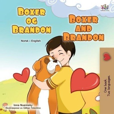 Boxer and Brandon  -  in Norwegian and English   (PB)
